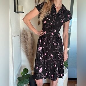 Collectif pink elephant dress